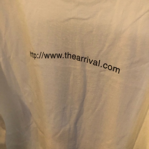 Vintage 1996 The Arrival Movie Promo Tshirt XL Sci-Fi Charlie Sheen NWOT - Picture 8 of 10